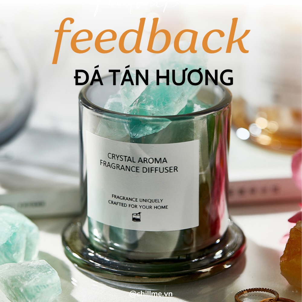 Những lời có cánh dành cho Set đá tán hương tinh dầu của Chillme quà tặng sang trọng