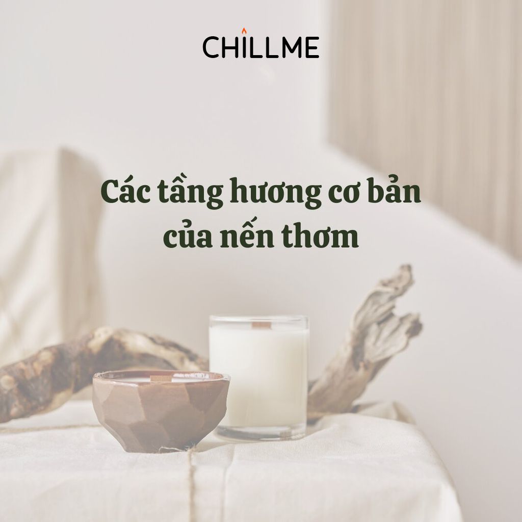 Các tầng hương cơ bản của nến thơm là gì ?