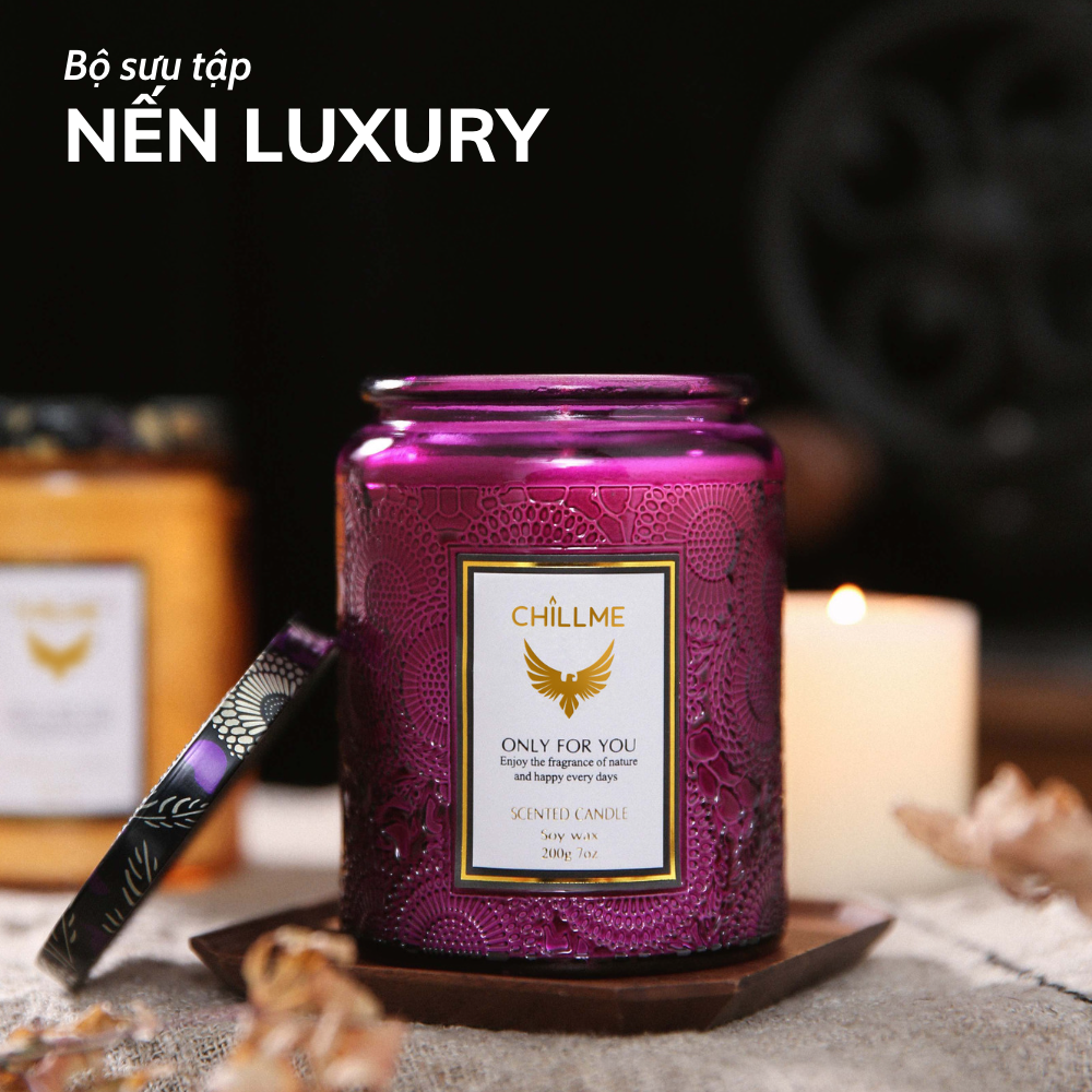 Giới thiệu Bộ sưu tập nến thơm tinh dầu Luxury
