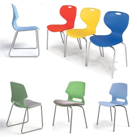 Các Mẫu Ghế Nhựa Chân Sắt Chất Lượng Cao, Giá Rẻ