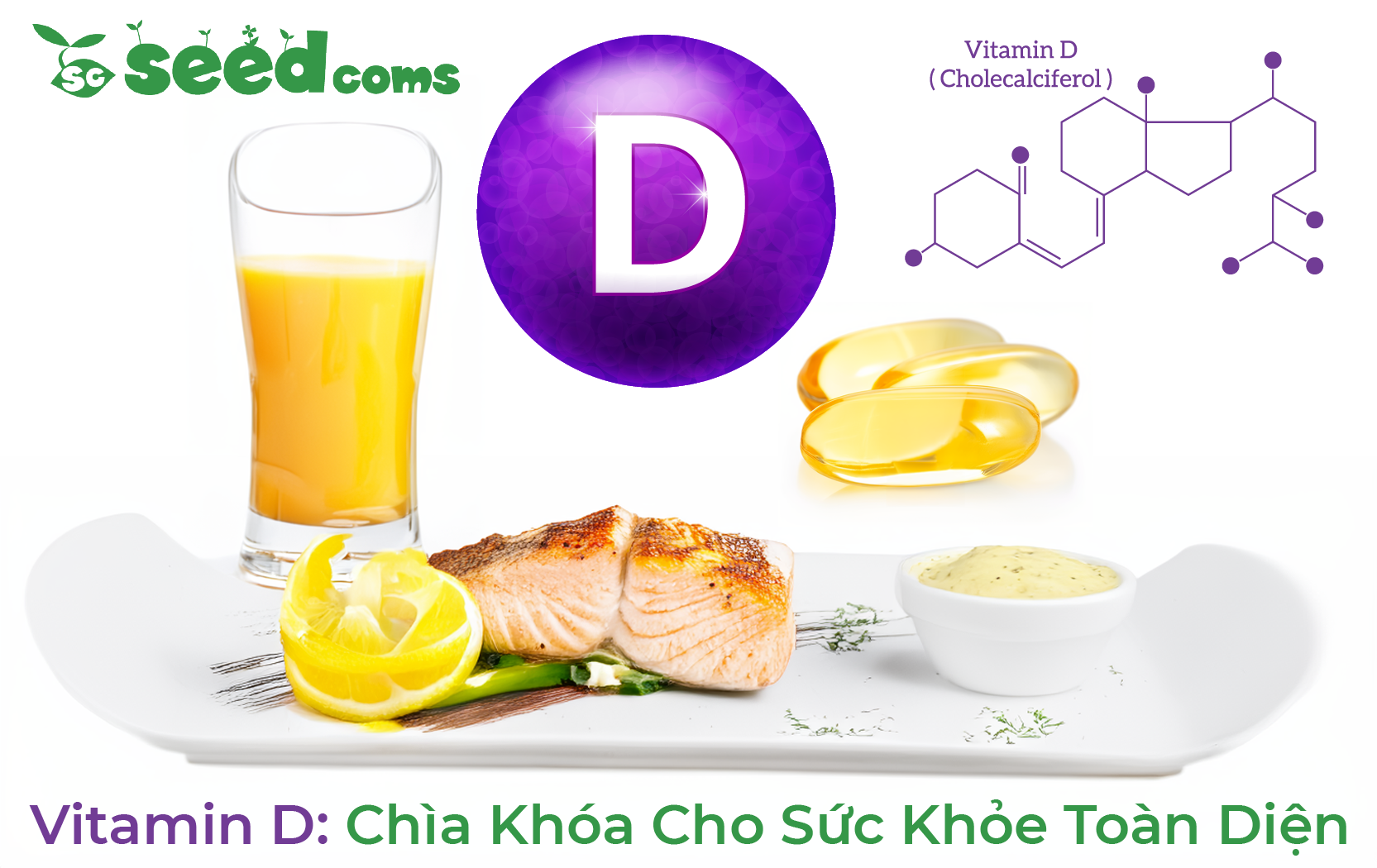 Vitamin D: Chìa Khóa Cho Sức Khỏe Toàn Diện
