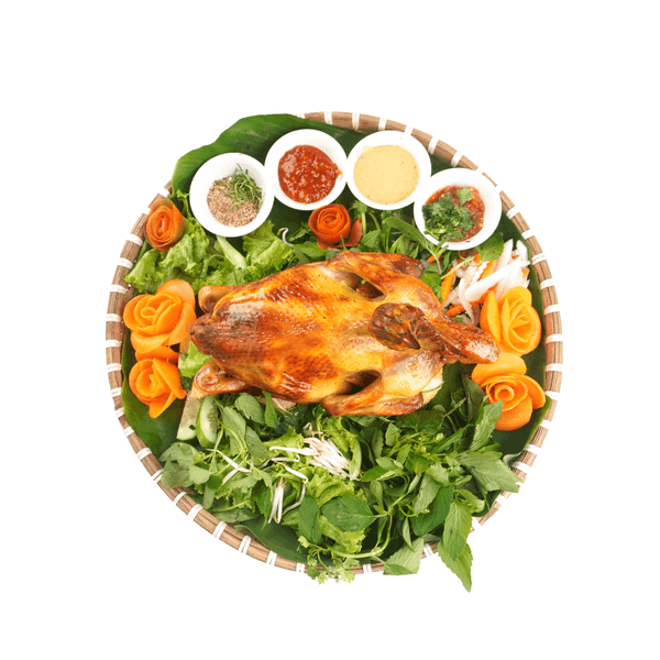Gà Ta Nướng Cách Thủy Cửu Long