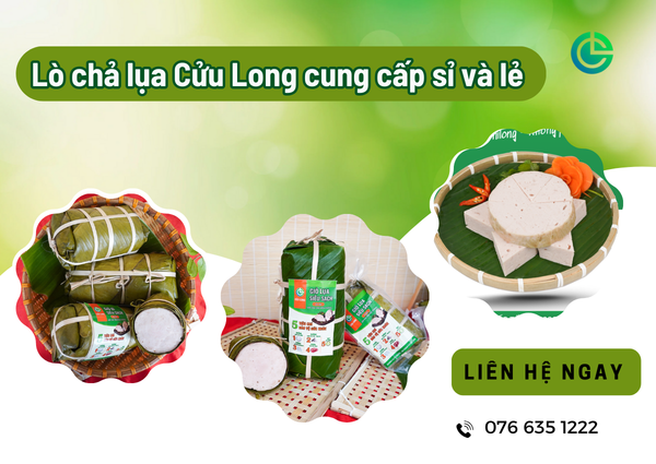 Giò chả không hàn the, không chất bảo quản