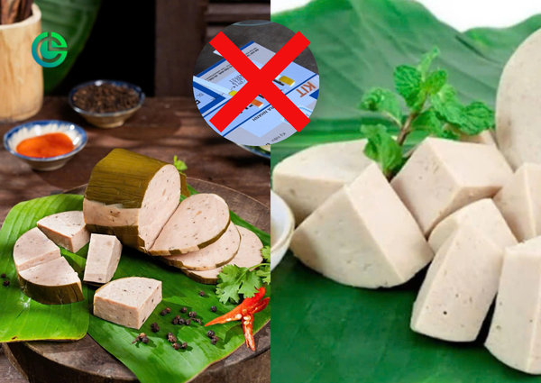 Ảnh: Giò chả không hàn the đang là xu thế mới được lựa chọn hiện nay