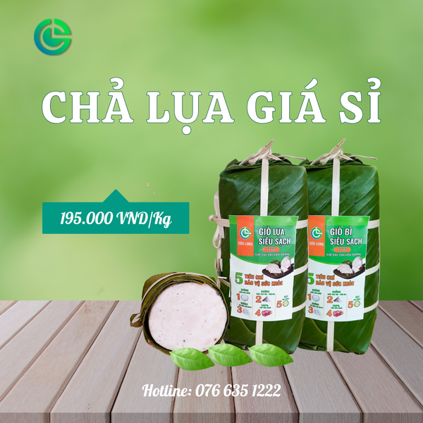 Chả lụa giá sỉ