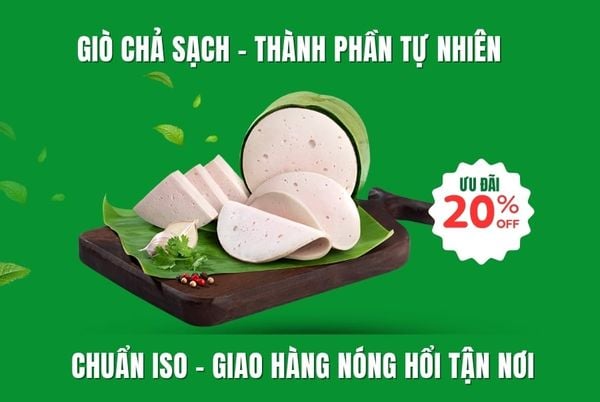 Chả lụa ngon từ Giò Chả Cửu Long với thành phần tự nhiên không phụ gia nhân tạo, đảm bảo an tâm chất lượng.