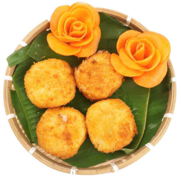 Bánh Nếp Cái Hoa Vàng Giã Tay