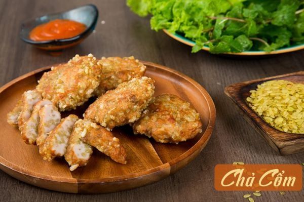 Chả cốm truyền thống Hà Nội