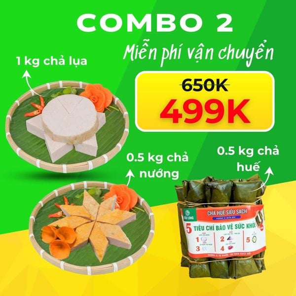 combo cha-lua-cha-hue-cha-nuong-cuu-long