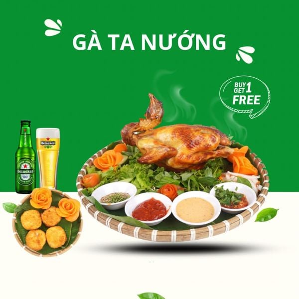 Gà Ta Nướng Rượu Cách Thủy của Ẩm Thực Cửu Long – đặc sản thơm ngon, chuẩn vị, an toàn.