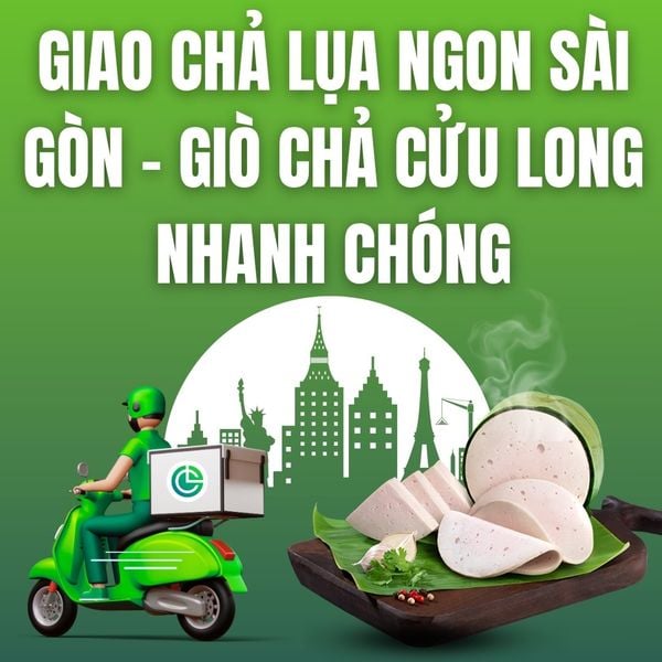 Dịch vụ giao chả lụa ngon Sài Gòn của Giò Chả Cửu Long nhanh chóng tại TP.HCM.