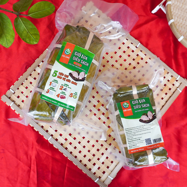 Giò chả hút chân không kỹ thuật cao – Giữ trọn vị ngon