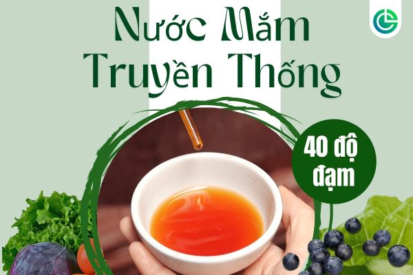 Nước mắm truyền thống đậm đà – yếu tố tạo vị hậu đặc trưng cho giò chả ngon