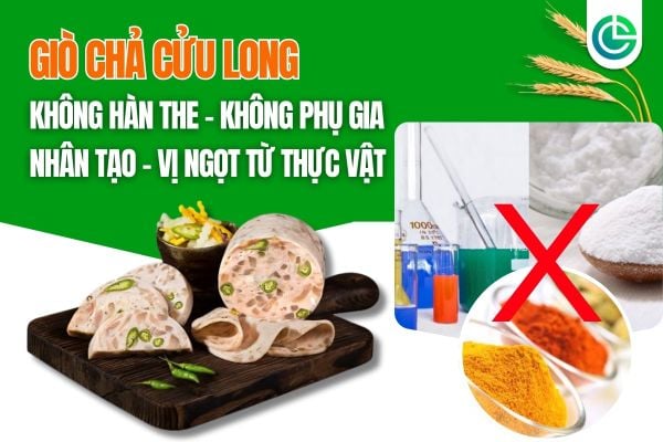Không hàn the – không phụ gia nhân tạo – vị ngọt từ thực vật