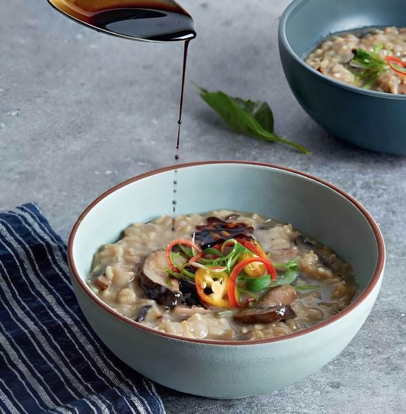 Cách chế biến Cháo Dinh Dưỡng Zummy nấu Nấm Bổ Dưỡng