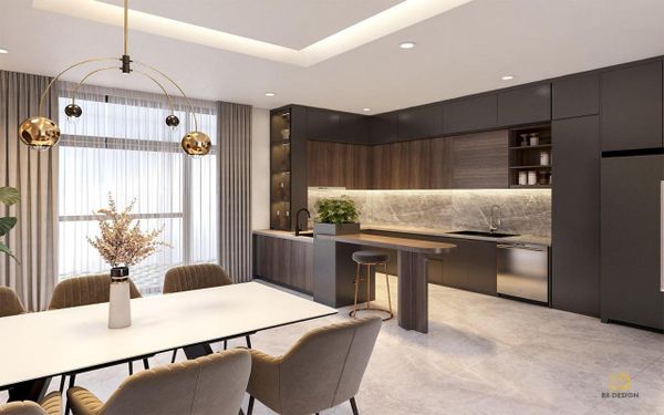 Nội thất nhà bếp sang trọng 2023
