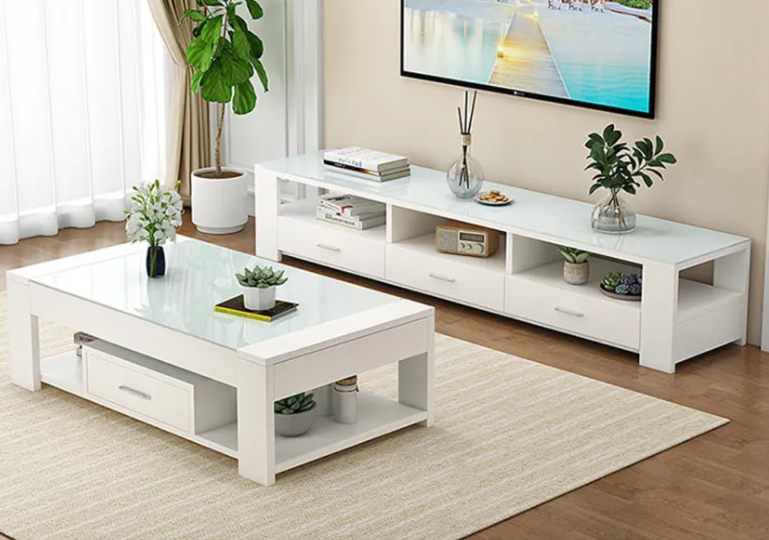 Mẫu kệ tivi đẹp phong cách tối giản