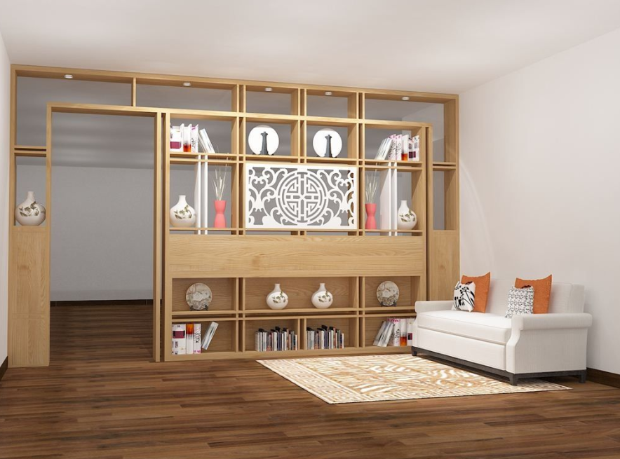 Vách  ngăn gỗ nghệ thuật