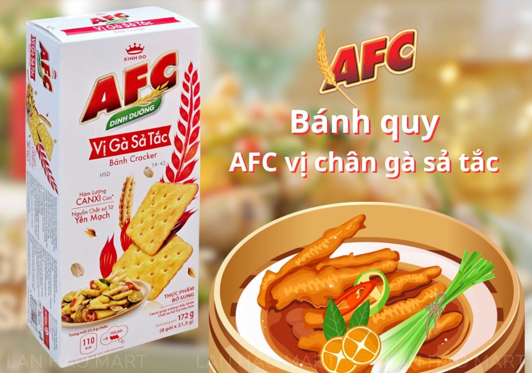 Dùng thử AFC chân gà sả tắc cực ghiền thơm phức – Bách hóa Lan Hảo