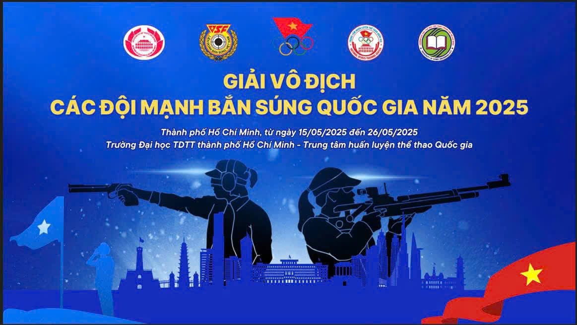 Giải vô địch các đội mạnh bắn súng Quốc gia năm 2025 chính thức bắt đầu