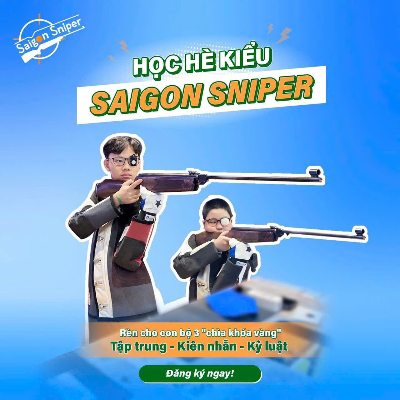 Khoá hè bắn súng thể thao: Học hè kiểu Saigon Sniper 🎯