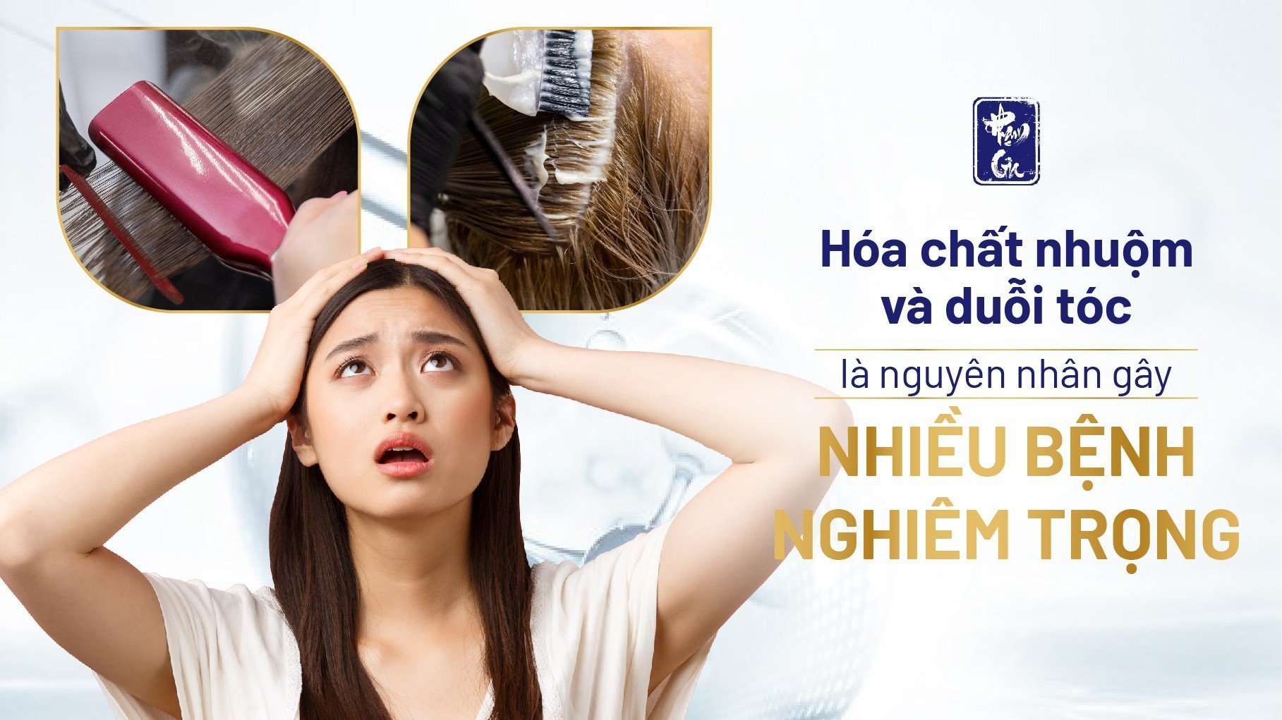 Hóa chất nhuộm và duỗi tóc là nguyên nhân gây nhiều bệnh nghiêm trọng