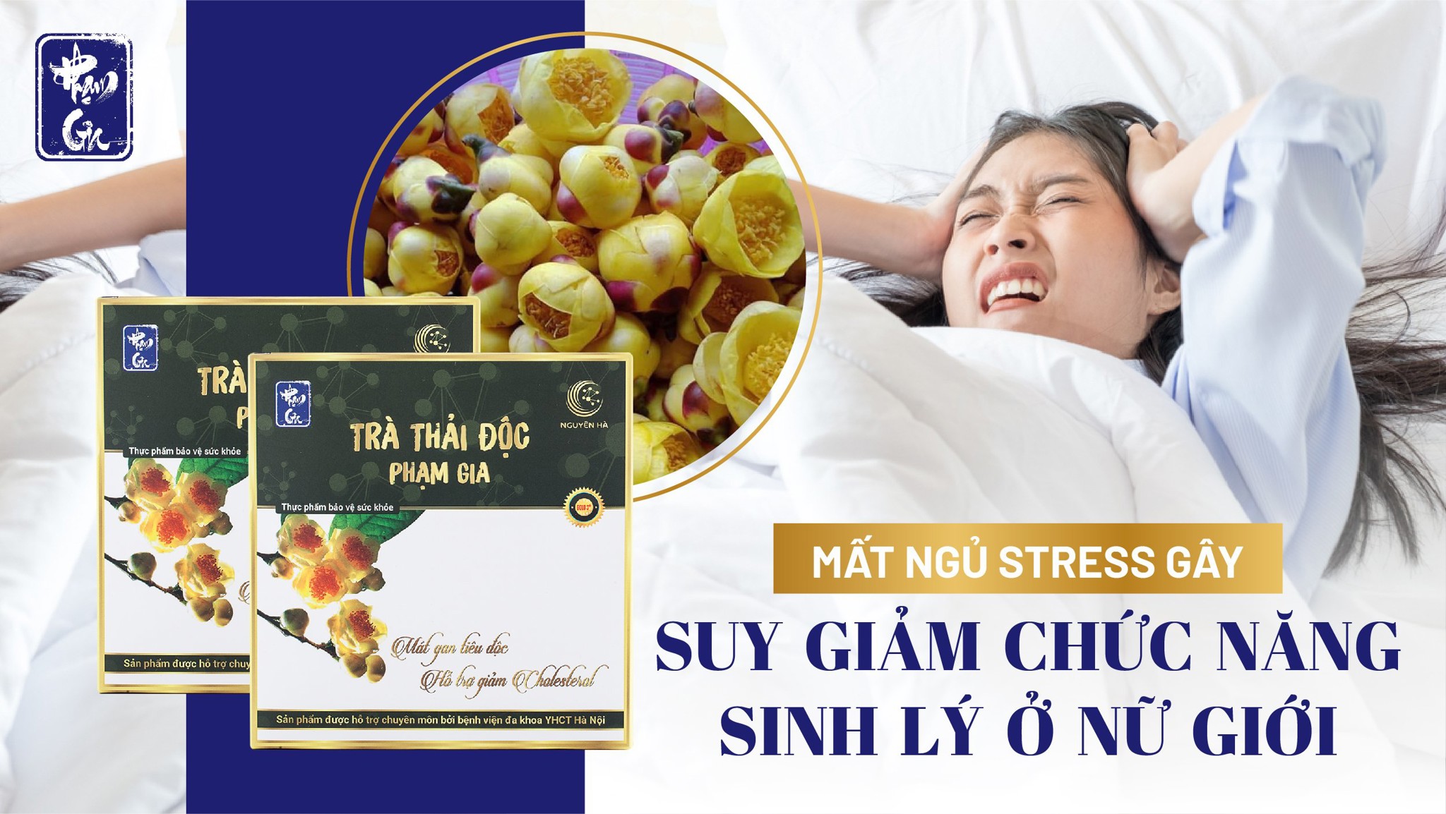 Mất ngủ stress gây suy giảm chức năng sinh lý ở nữ giới