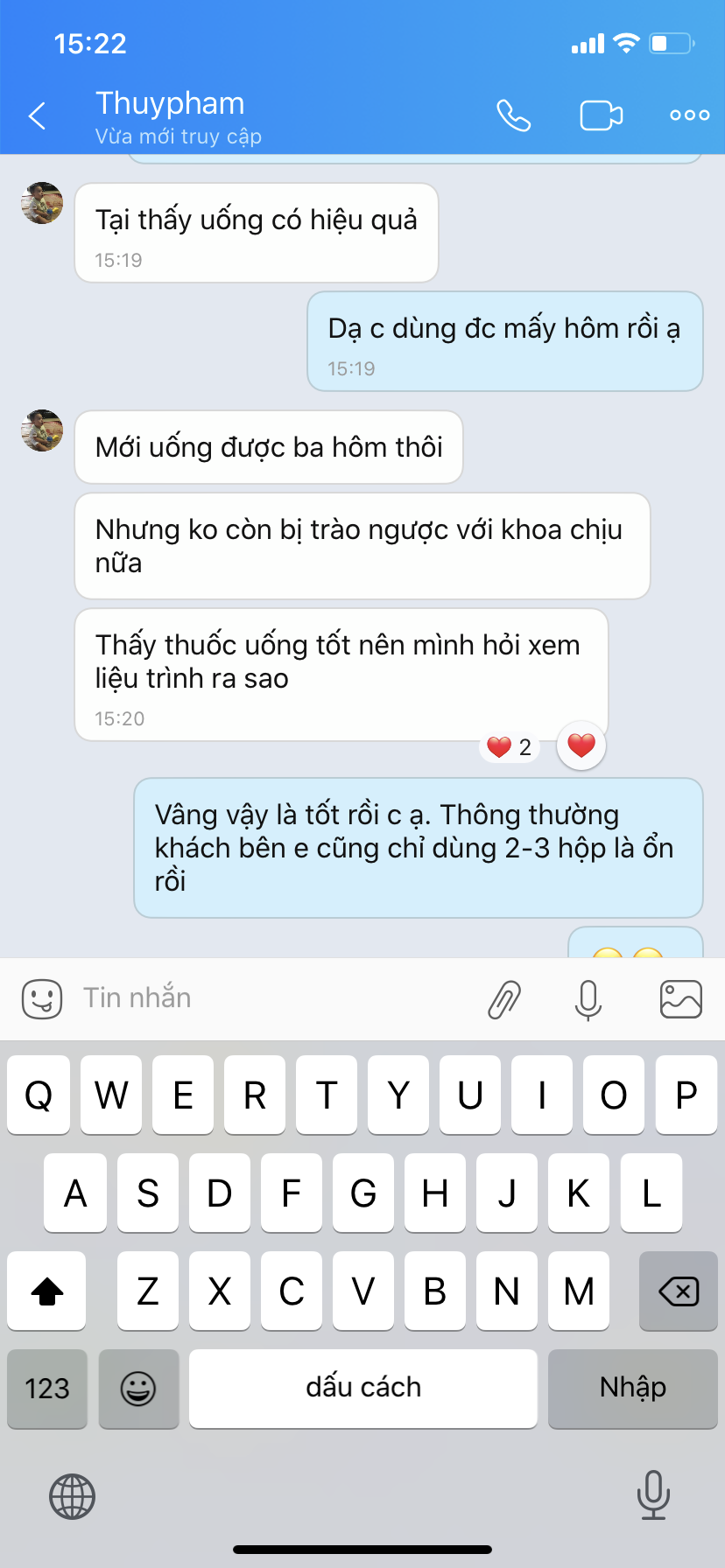 phản hồi khách hàng