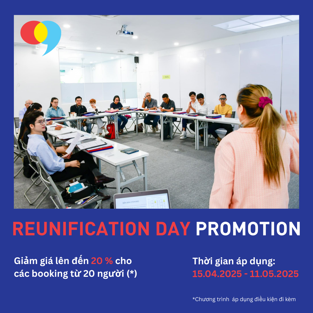 CHÀO MỪNG NGÀY THỐNG NHẤT ĐẤT NƯỚC – ƯU ĐÃI GIẢM GIÁ LÊN ĐẾN 20%