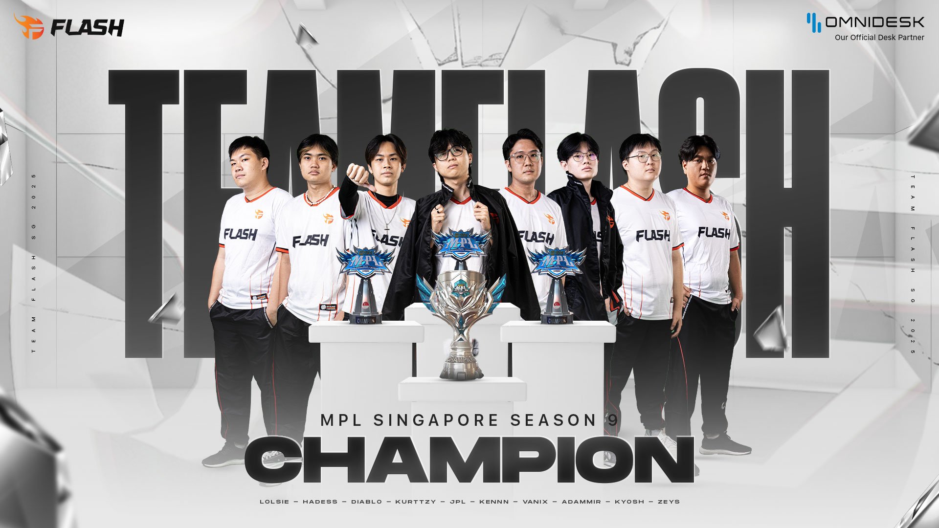 WE ARE YOUR MPL SG S9 CHAMPIONS! ✅ 4PEAT COMPLETE! 🏆🏆🏆🏆