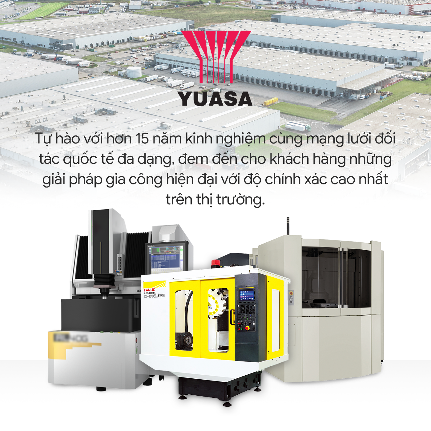 Các sản phẩm Yuasa Việt Nam trưng bày tại METALEX 2023
