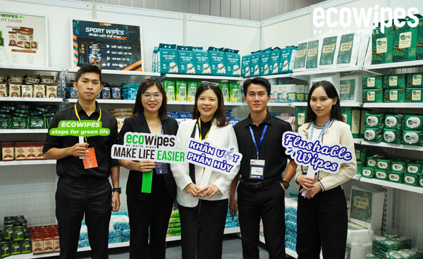 EcoWipes ghi dấu ấn tại sự kiện hàng Việt Nam xuất khẩu TPHCM năm 2025
