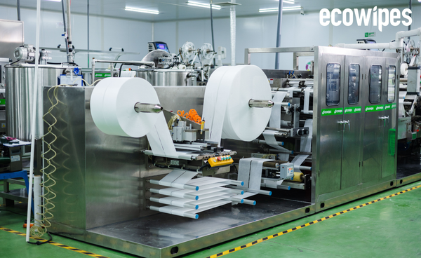 Quy trình sản xuất khăn lạnh cao cấp tại EcoWipes