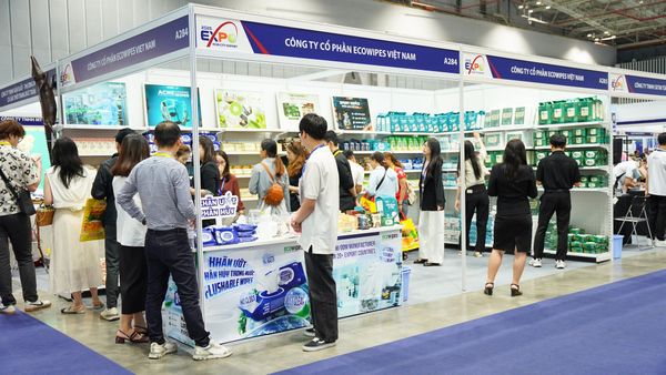 EcoWipes tham gia hội chợ hàng Việt Nam tiêu biểu xuất khẩu 2025