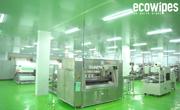 Nhà máy sản xuất khăn vải khô đa năng - EcoWipes