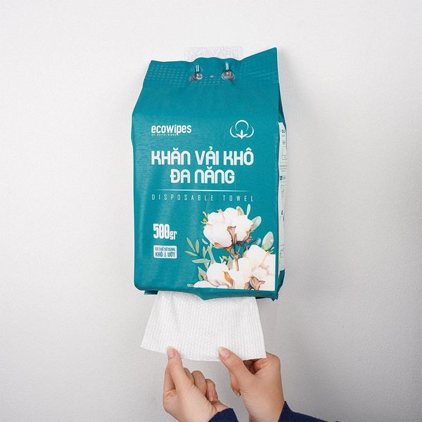 Khăn mặt khô đa năng Ecowipes chính hãng, giá rẻ