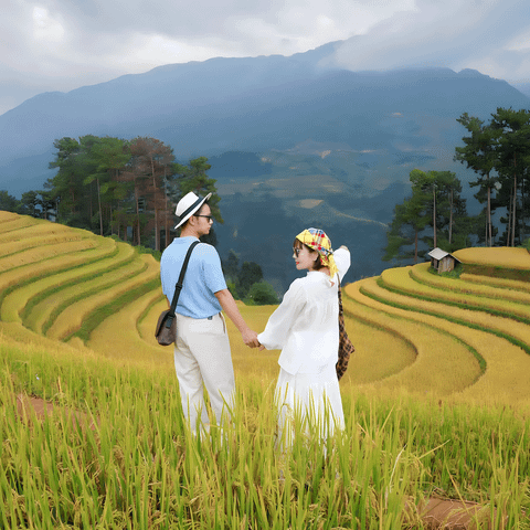 Mùa Lúa Chín Ở Mù Cang Chải: Khi Tây Bắc Rực Vàng Như Tranh