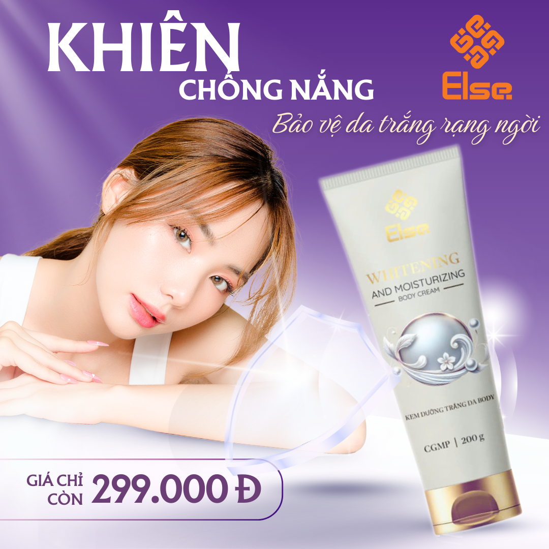 Chăm sóc da nhạy cảm với giải pháp dưỡng trắng body từ thiên nhiên