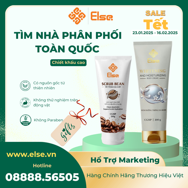 kem dưỡng trắng da body else