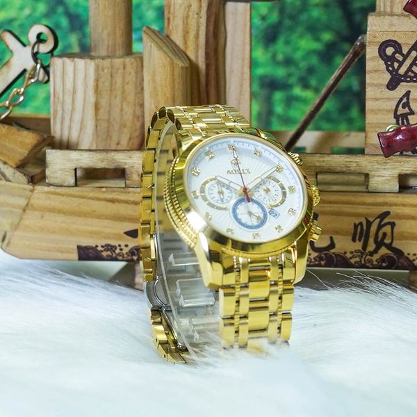 đồng hồ nam chronograph aolix bảo hành chính hãng 5 năm