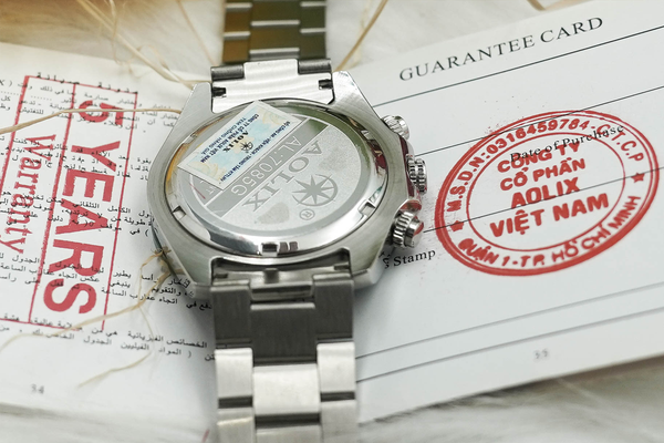 đồng hồ chronograph tachymetre aolix al-7085g sapphire chính hãng