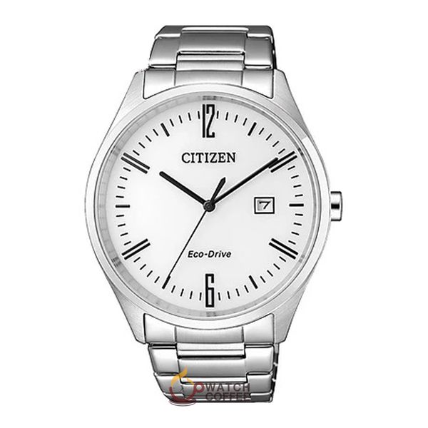 đồng hồ nam dây thép Citizen