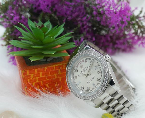 đồng hồ nam dây thép Rolex