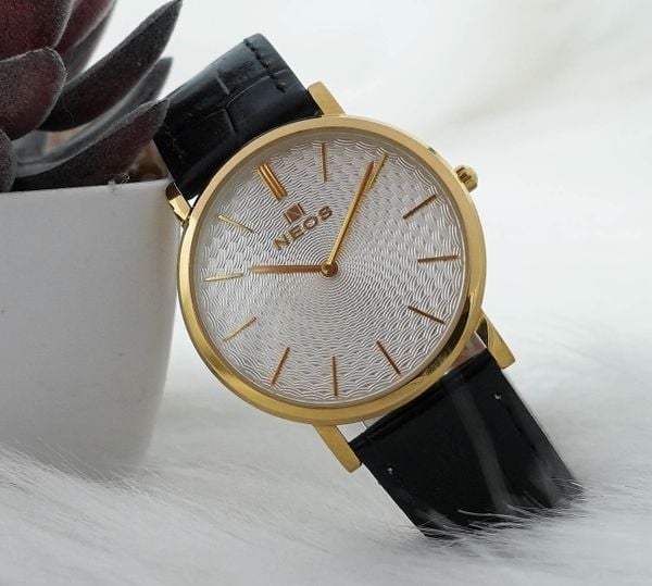 đồng hồ nam dây da neos n-40577m sapphire bảo hành chính hãng 5 năm