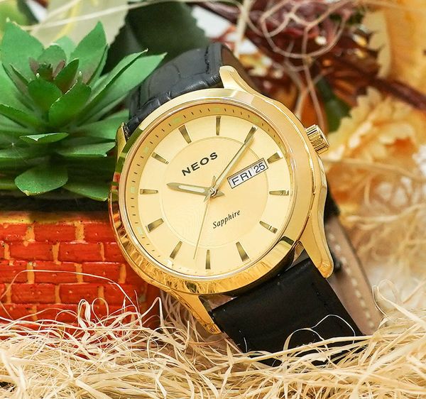 đồng hồ nam dây da neos n-30724m