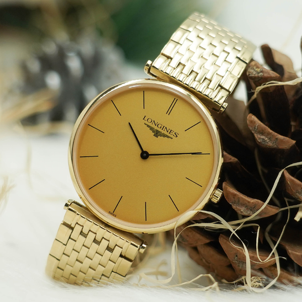 đồng hồ nam dây thép longines