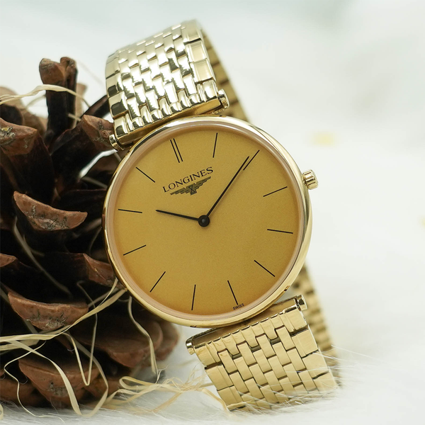 đồng hồ nam dây thép longines