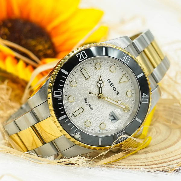 đồng hồ nam đẹp neos n-30919m sapphire bảo hành chính hãng