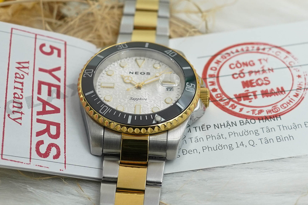 đồng hồ nam đẹp neos n-30919m sapphire bảo hành chính hãng