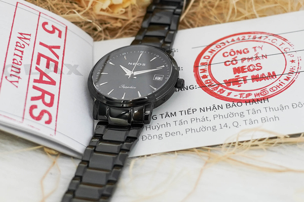 đồng hồ nữ dây thép neos n-30943l